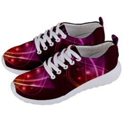  Colorful Arcs In Neon Light, Modern Graphic Art Men s Lightweight Sports Shoes by picsaspassion