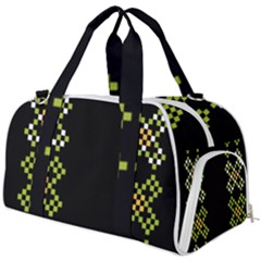 Pattern Background Vector Seamless Burner Gym Duffel Bag by Dutashop