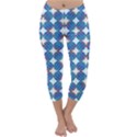 Geometric Dots Pattern Capri Winter Leggings  View1