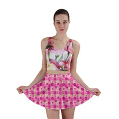 Heart Pink Mini Skirt by Dutashop