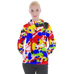 Colorfull Women s Hooded Pullover by Saptagram