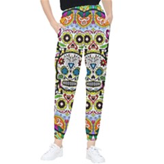 Sugar Skulls Pattern Tapered Pants by ExtraAwesomeSauce