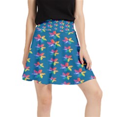 Rainbowcolor Waistband Skirt by Sparkle