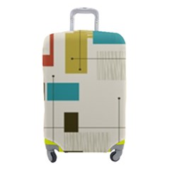 Retro Pattern Vintage Luggage Cover (small)