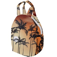 Sunset Palm Trees Beach Summer Travel Backpacks by ExtraGoodSauce