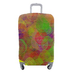 Easter Egg Colorful Texture Luggage Cover (small)