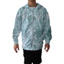 Blue ornament Kids  Hooded Windbreaker View1