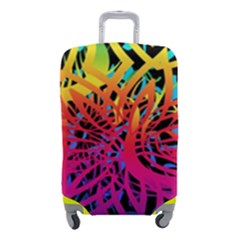 Abstract Jungle Luggage Cover (small) by icarusismartdesigns