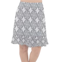 Patternformes1grise Fishtail Chiffon Skirt by kcreatif