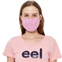 Pink knitted pattern Cloth Face Mask (Adult) View1