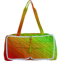 Orange Green Gradient Hunter Multi Function Bag by Dutashop