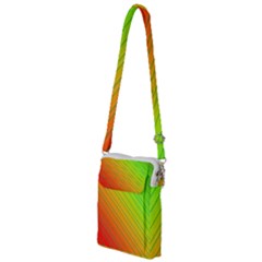 Orange Green Gradient Hunter Multi Function Travel Bag by Dutashop