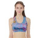 My Pour Cup Painting 7.0 CBDOilPrincess  C149feb1-a8f0-4fc5-9cab-9aea5d60a71c Sports Bra with Border View1