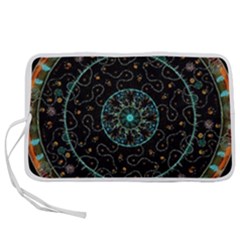 Mandala - 0008b - The Coffee Eye Pen Storage Case (s) by WetdryvacsLair