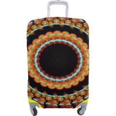 Mandala - 0009 - A Fast 24 Luggage Cover (large) by WetdryvacsLair