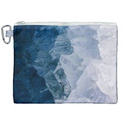 Storm Blue Ocean Canvas Cosmetic Bag (xxl) by goljakoff