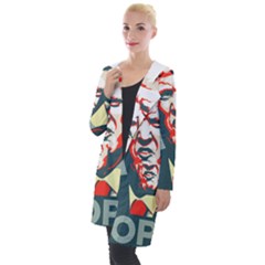 Trump Nope Hooded Pocket Cardigan by goljakoff