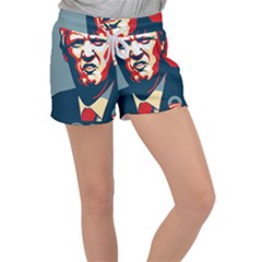 Trump2 Velour Lounge Shorts by goljakoff