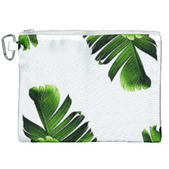 Banana Leaves Canvas Cosmetic Bag (xxl) by goljakoff