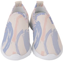 Marble Stains  Kids  Slip On Sneakers by Sobalvarro