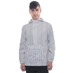 Zappwaits - Fine Men s Front Pocket Pullover Windbreaker by zappwaits