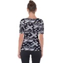 Royalcrowns Shoulder Cut Out Short Sleeve Top View2