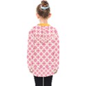 Pink-shabby-chic Kids  Double Breasted Button Coat View2