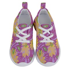 Folk Floral Pattern  Abstract Flowers Surface Design  Seamless Pattern Running Shoes by Eskimos