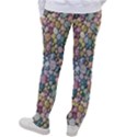 Multicolored Watercolor Stones Women s Casual Pants View2