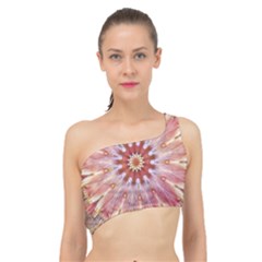 Pink Beauty 1 Spliced Up Bikini Top  by LW41021