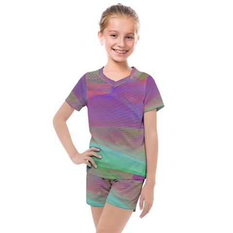 Color Winds Kids  Mesh Tee And Shorts Set by LW41021