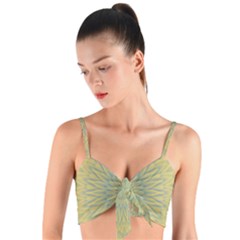 Shine On Woven Tie Front Bralet by LW41021