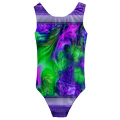 Feathery Winds Kids  Cut-out Back One Piece Swimsuit by LW41021