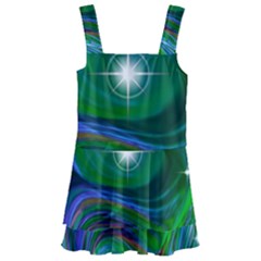 Night Sky Kids  Layered Skirt Swimsuit by LW41021