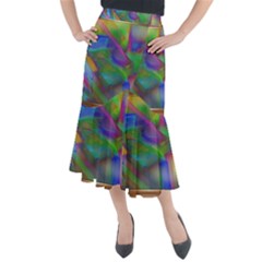 Prisma Colors Midi Mermaid Skirt by LW41021