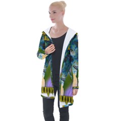 Jungle Lion Longline Hooded Cardigan by LW41021