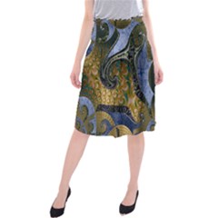 Sea Of Wonder Midi Beach Skirt by LW41021