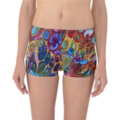 Colored Summer Reversible Boyleg Bikini Bottoms by Galinka