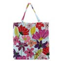 Flower pattern Grocery Tote Bag View1