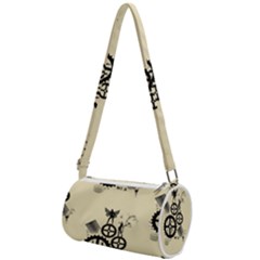 Angels Mini Cylinder Bag by PollyParadise