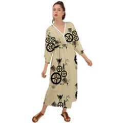 Angels Grecian Style  Maxi Dress by PollyParadise