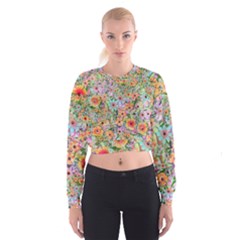 Secretgarden Cropped Sweatshirt by PollyParadise