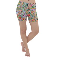 Secretgarden Lightweight Velour Yoga Shorts by PollyParadise