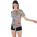 Secretgarden Asymmetrical Short Sleeve Sports Tee View1