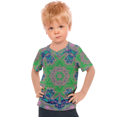 Spring Flower3 Kids  Sports Tee by LW323