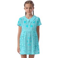 Sky Angel Kids  Asymmetric Collar Dress by LW323