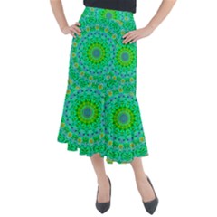 Greenspring Midi Mermaid Skirt by LW323