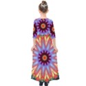 Passion Flower Kids  Quarter Sleeve Maxi Dress View2