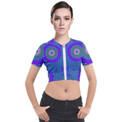 Bluebelle Short Sleeve Cropped Jacket by LW323