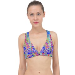 Vibrant-vases Classic Banded Bikini Top by LW323